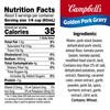 Campbell’s Golden Pork Gravy, 10.5 oz Can (24 Pack)