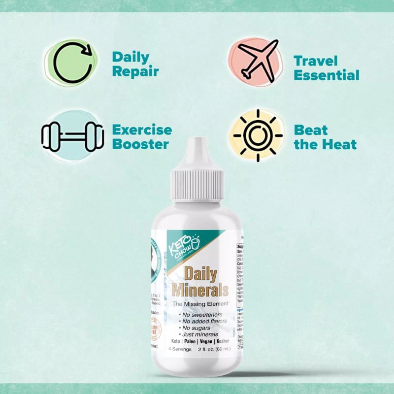 Keto Chow Daily Minerals - 2 oz (4 servings)