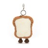 Jellycat Clip-On Keychain Bag Charm Collection, Toast