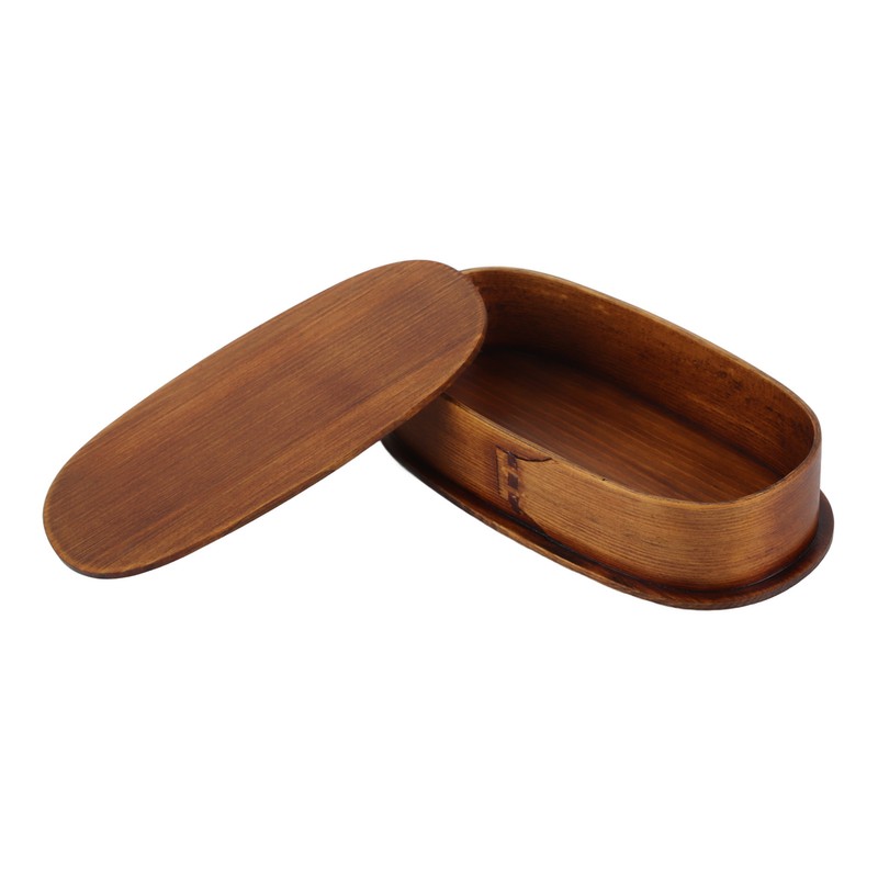 Lunch Box Set Japanese Style Wooden Food Storage Container for
