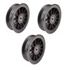 Technology Parts Store 3PK Flat Idler Pulley Black D18314, TCA22982