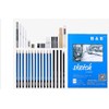 Labbe 33-Piece Sketch Drawing Pencil Set, Art Accessories, Drawing Set,