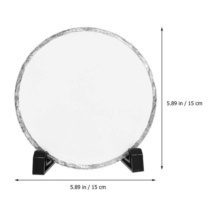 Abaodam Photo Frame Stone Slate Plate Sublimation Photo Slate Sublimation