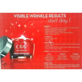Olay Regenerist Micro-sculpting Crema Facial 2 De 48 Gr                                                                                               