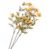 Factory Direct Craft Artificial Golden Green Cosmos Bundle for Floral
