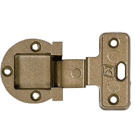 Angle Hinge, Dimensions 0.8 x 0.8 inches (20 x 20 mm), 1 Piece, Comes with Screws, Made of Die Cast, Sentoku