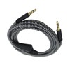 Headphone Cable with Volume Control Adjustable Gaming Headset Cable with