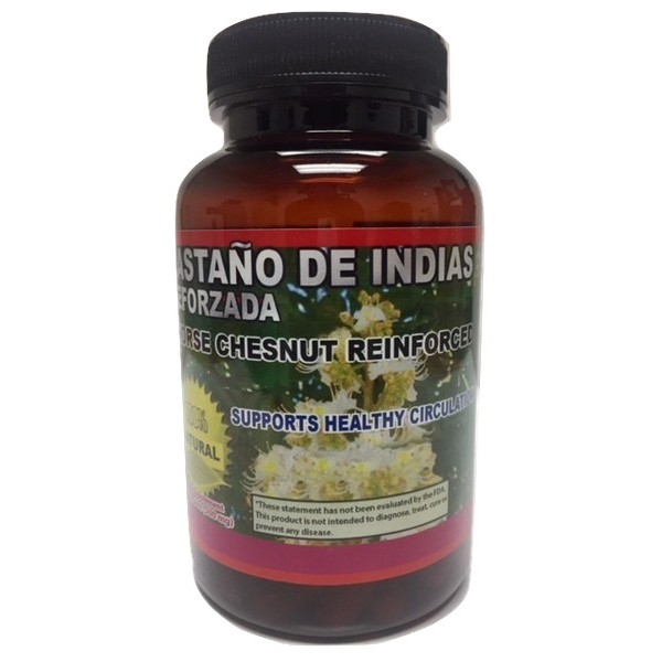 Castaño De Indias 500 mg Horse Chestnut mala circulación varices gingko biloba