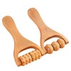 Ciieeo 2 Pack Wooden Massage Roller - Bead Massage Tool