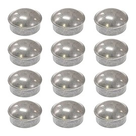Chain Link Fence 1 3/8" Round Dome External Post Caps | Die Cast Aluminum Caps | Chain Link Caps | (Pack of 12)