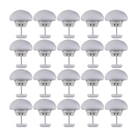 Auzly 28-Pack Premium Duvet Clips | Heavy Duty Quilt Cover Fasteners | One-Button Lock/Unlock Design | Non-Slip Metal Duvet Pins for Bedding, Cushions & Curtains (Gray)