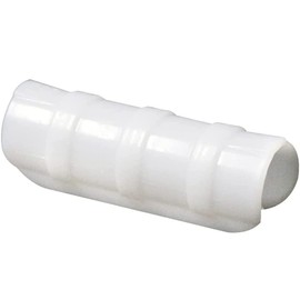 Farm Plastic Supply - Greenhouse Clamp 20 Pack - (4" Long x 1" Wide) - White ABS Clamps for Greenhouse, ABS Clips, Greenhouse Clamps for Farming, Gardening, Agriculture