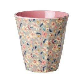 Rice 100% Melamine Drinking Cup Small Sandy Flower Print Medium