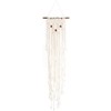 Solid Oak Macrame WALLHANG KIT 3 Flowers, Off-White, One Size