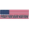 StickerTalk Pray for Our Nation Shadow US Flag Vinyl Magnet,