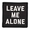 Bayonet Design - "Leave Me Alone" Embroidered Patch - Wax