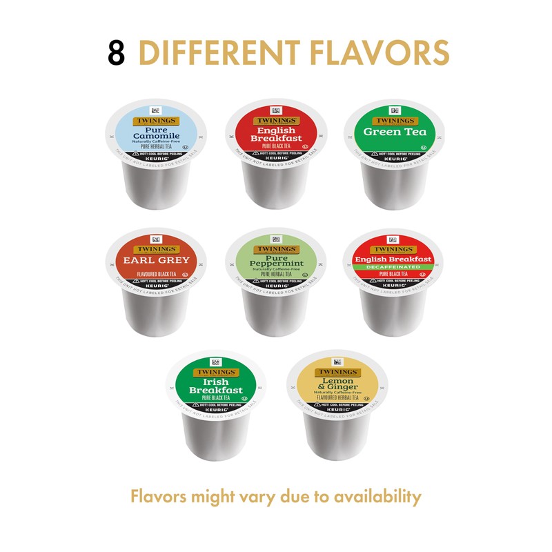 Twinings Tea K Cup Pod Sampler Variety Box (10 Count)