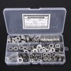 720Pcs Flat Washer Kit 304 Stainless Steel Silver Spring Gasket