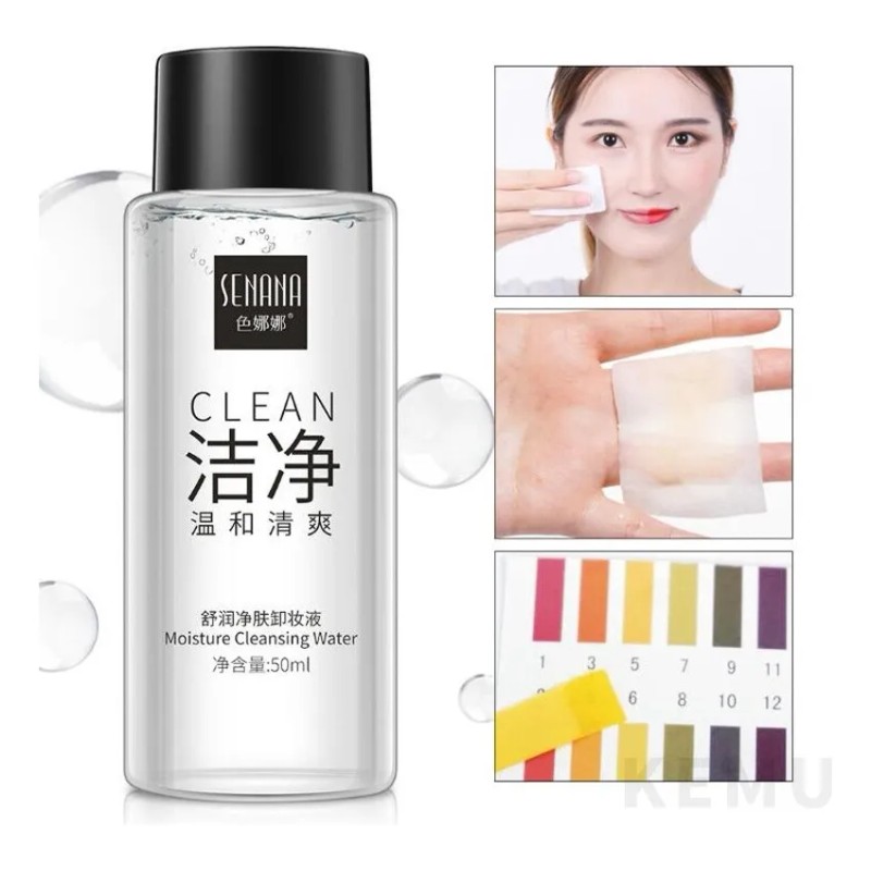 Senana Desmaquillante Facial De Viaje Limpieza