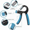 HCT STYLE Hand Exerciser Adjustable 5-60kg - Grip Trainer/Hand Gripper