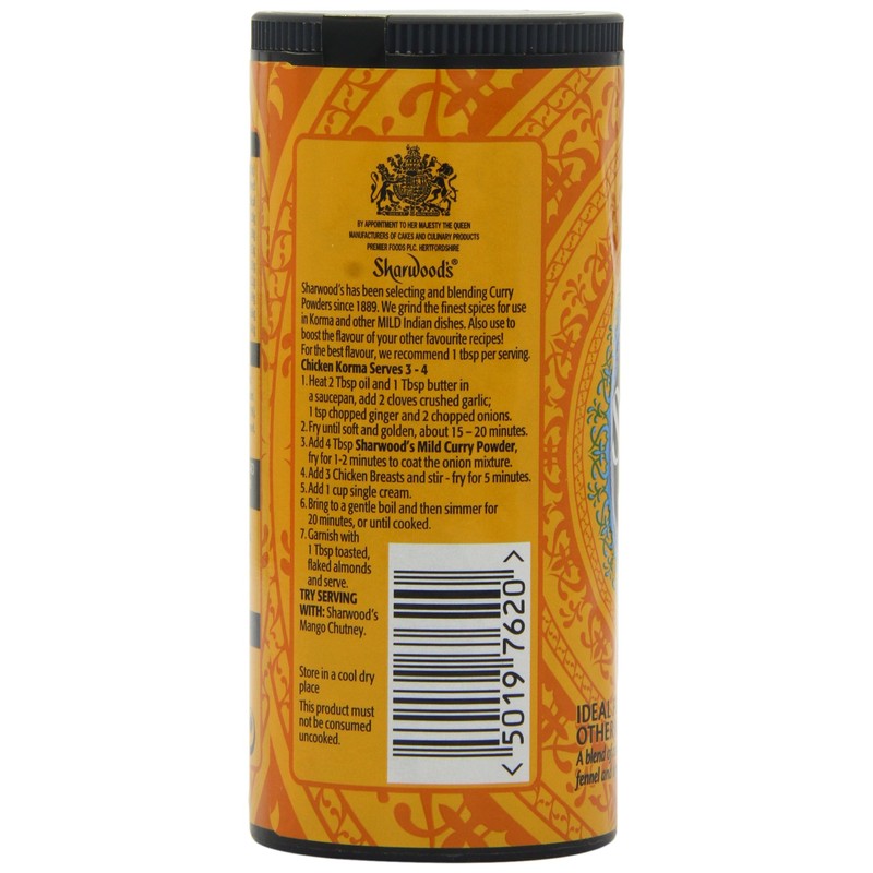 Sharwoods Mild Curry Powder 102 g (Pack of 6)