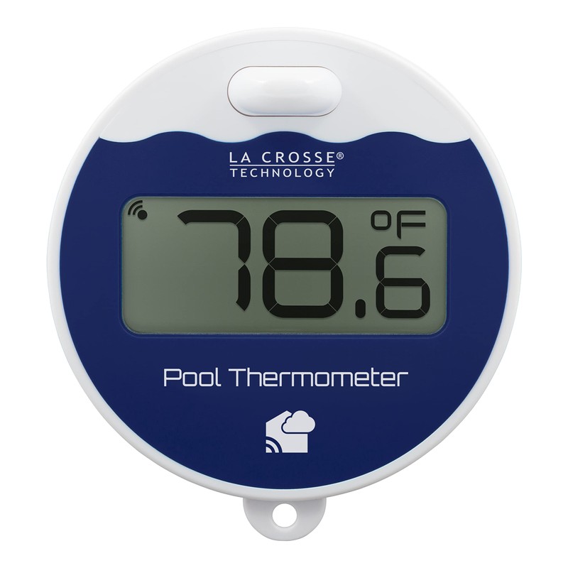 La Crosse Technology 331-09667-INT Wireless Pool Thermometer with Indoor LCD