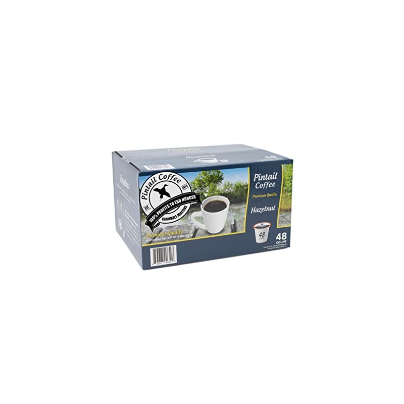 Pintail Coffee - Hazelnut, 48 Count, Single Serve Cups