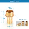 Male BSP Thread 3/4" Male Thread Pipe Fitting 19 mm