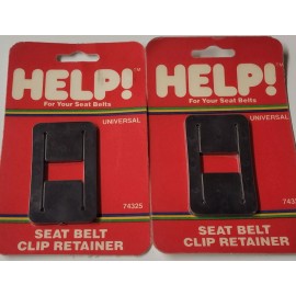 Dorman/Help Dorman Help 74325 Universal Seat Belt Clip Retainer - Set of 2 - PAIR
