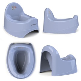 BABYLON Children's Potty Nautilus, Anatomisсh Children's Toilets, Children's Toilet, Night Pot for Children, Baby Toilet, Boys/Girls Children's Potty from 1 Year, Potty for Children, Purple, Set of 2