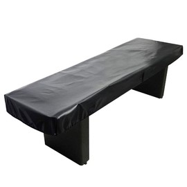 SUSURE 9FT Shuffleboard Table Cover Waterproof Game Table Covers for Shuffleboard Table Heavy Duty Leatherette Furniture Cover Shuffleboard Accessories (420D Oxford Fabric)