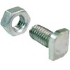 20 x Greenhouse Glasshouse Aluminium Cropped Head Nuts and Bolts