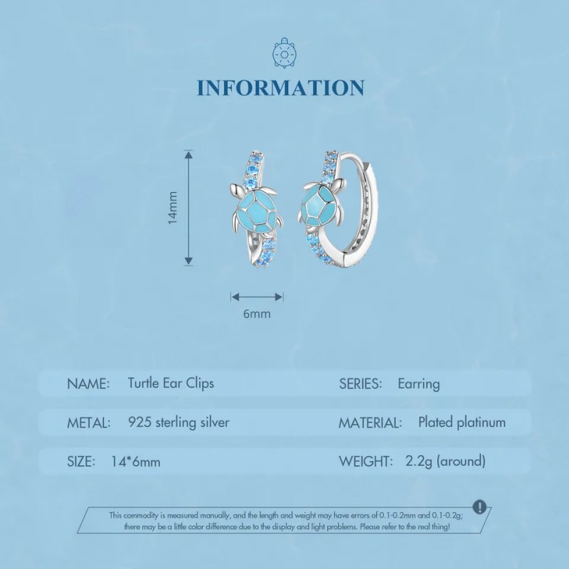 Hermosos Pendientes Aretes Plata 100% Diseño Tortugas