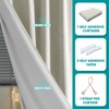 Sovtfides 100% Blackout Magic Tape Stick On Curtains Window Shades