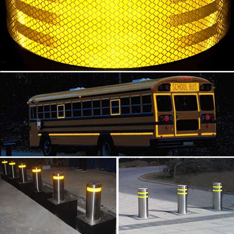 30ft X 2" Reflective Safety Tape Honeycomb for Trailers -