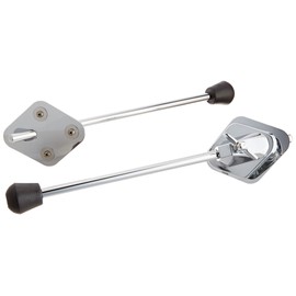 Gibraltar SC-BS2 Lt Wt Bass Drum Spurs With Bracket,Silver