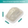 MedEduQuest Transparent Facial Injection Lip Model, Facial Model for Injection