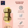 VN Infinite quality Fittings 1/2" Push-fit Straight Coupling 1/2" x