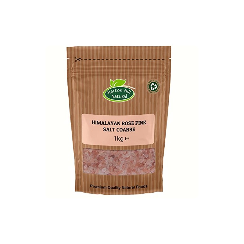 Himalayan Rose Pink Coarse Salt 1kg by Hatton Hill