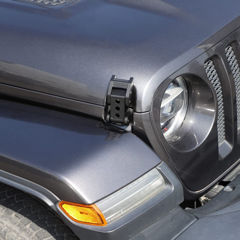 RT-TCZ for Wrangler Hood Latch Lock Catch, Aluminum Hood Latches