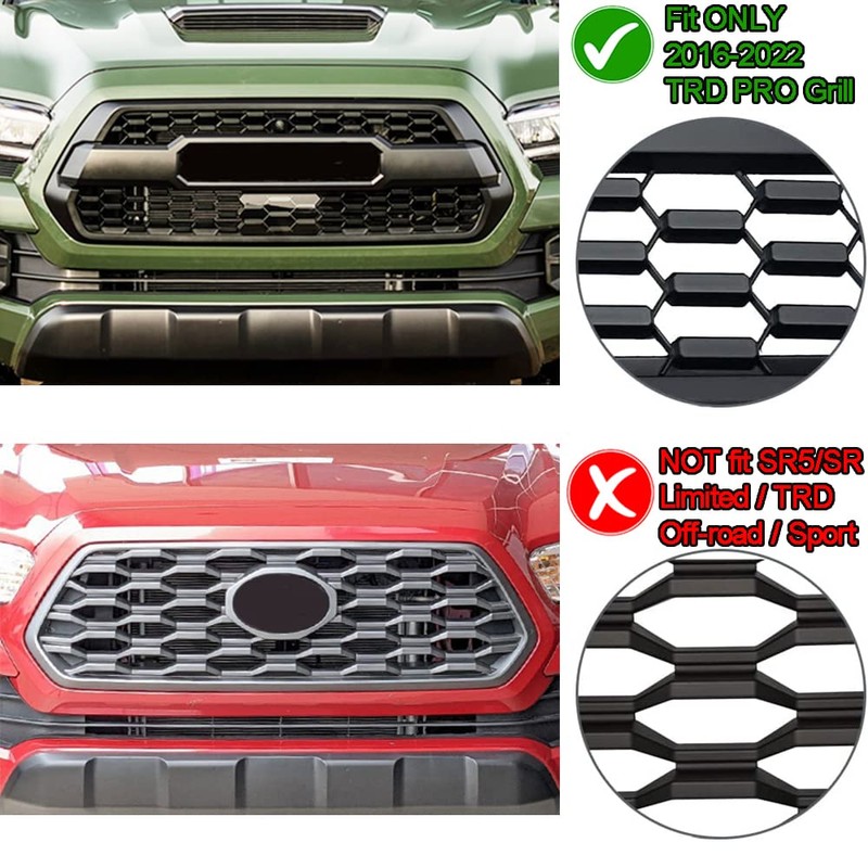 MAXHAWK LED Grill Light Kit Compatible with 2016-2023 Toyota Tacoma