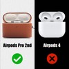XGUO Leather AirPods Pro 2 (2nd Generation) Case - Lychee
