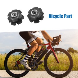 A ABSOPRO MTB Bike Cycling Bicycle Flanged Headset Star Nut Set of 2
