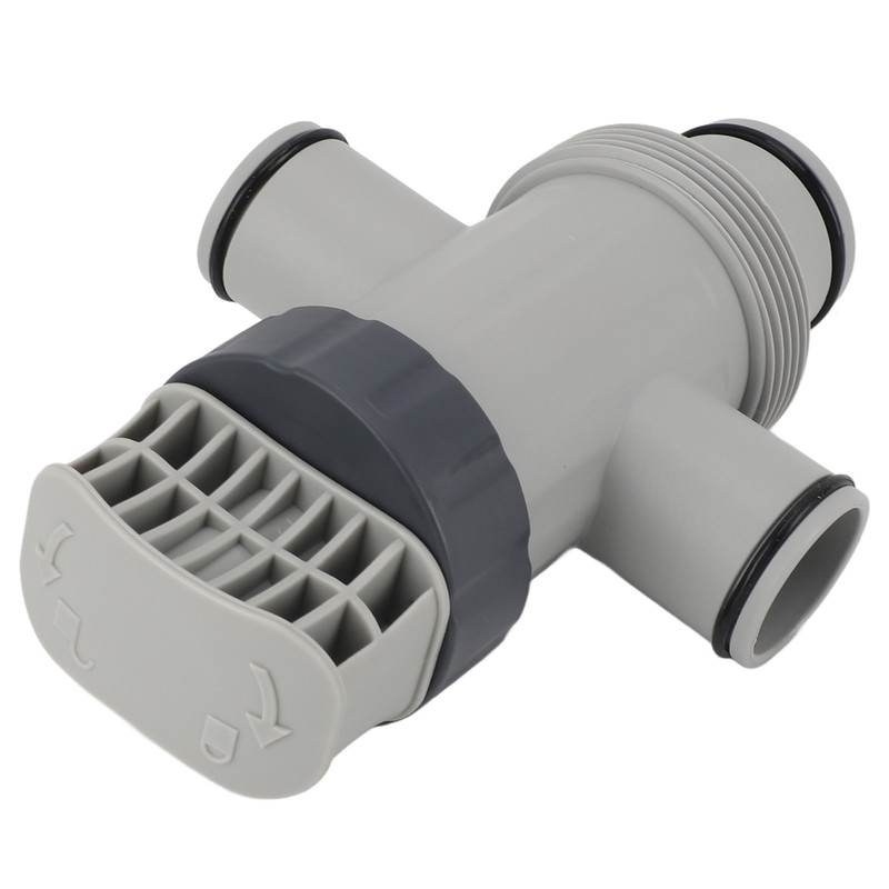 Dual Split Hose Plunger Valve for Intex 11872 Plastic Pool