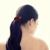 SAFIGLE Shape Hair Scrunchies for Women Cute Elastic Ponytail Holders
