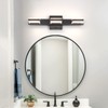 mirrea 20" LED Black Vanity Light 3000K/4000K/5000K CCT Adjustable 3