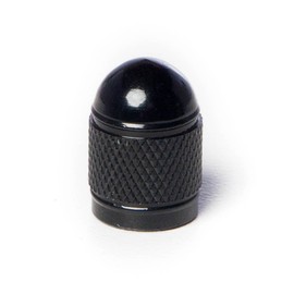Circuit Performance VC4 Series Black Aluminum Valve Stem Caps (Set of 4)