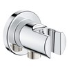 GROHE 28629001 Tempesta Wall Union With Hand Shower Holder, StarLight