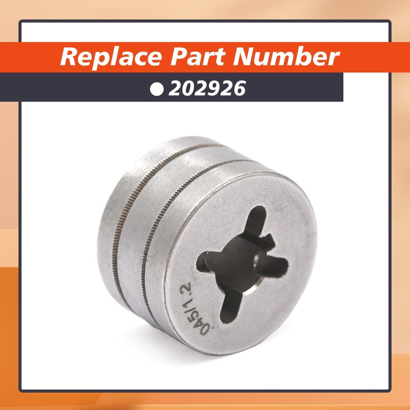 Mhrxusd 202926 Drive Roll .030-.035 and .045 Replacement for Miller
