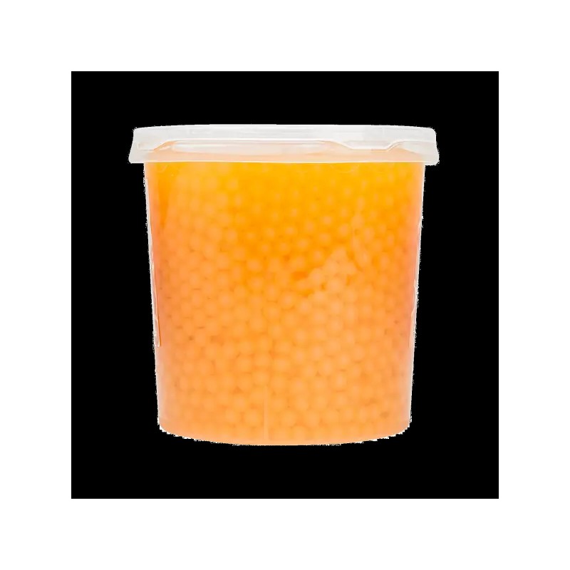 Tea Zone Peach Popping Pearls/ Bursting/ Popping Boba(B2061, 7 lbs)